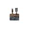 Hello Honey Black Marble Cheese Server Set with Mango Wood Stand